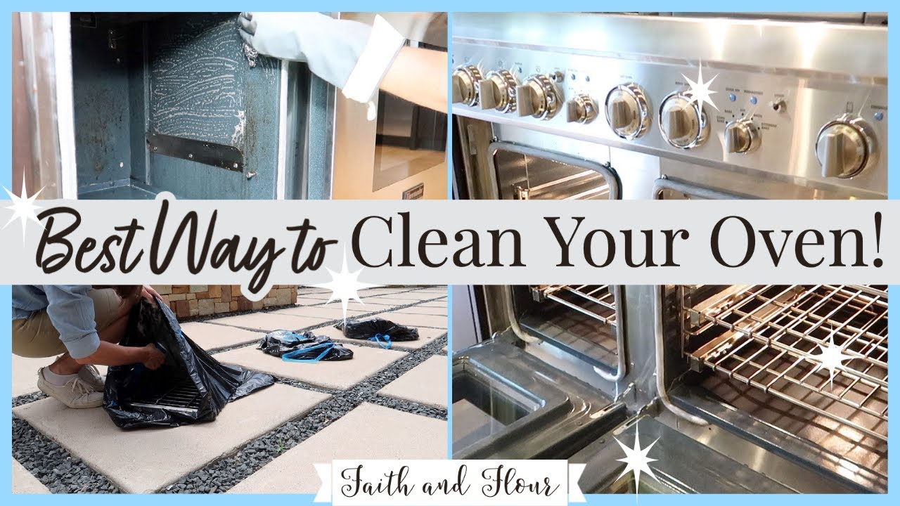 How to properly clean you non self-clean oven
